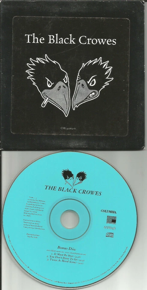 Chris Robinson BLACK CROWES LIMITED BONUS 2 UNRLEASED & LIVE TRK PROMO CD single Foto 1 de 1