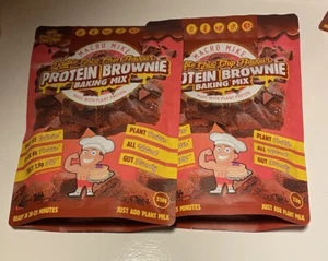 MACRO MIKE Protein Brownie Baking Mix Double Choc 2 Packs 250g - Picture 1 of 2