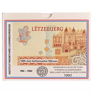 Luxemburgo - Coffret Serie Moneda Acuñada 1992 - 4 Piezas Monedas - Imagen 1 de 6