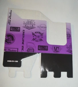 M2 MACHINES 2024 DETROIT MUSCLE R74 PURPLE DISPLAY BOX - Picture 1 of 3