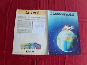 N° 18019 / VOLVO B58 catalogue français " l'autocar idéal " 1978 - Foto 1 di 1