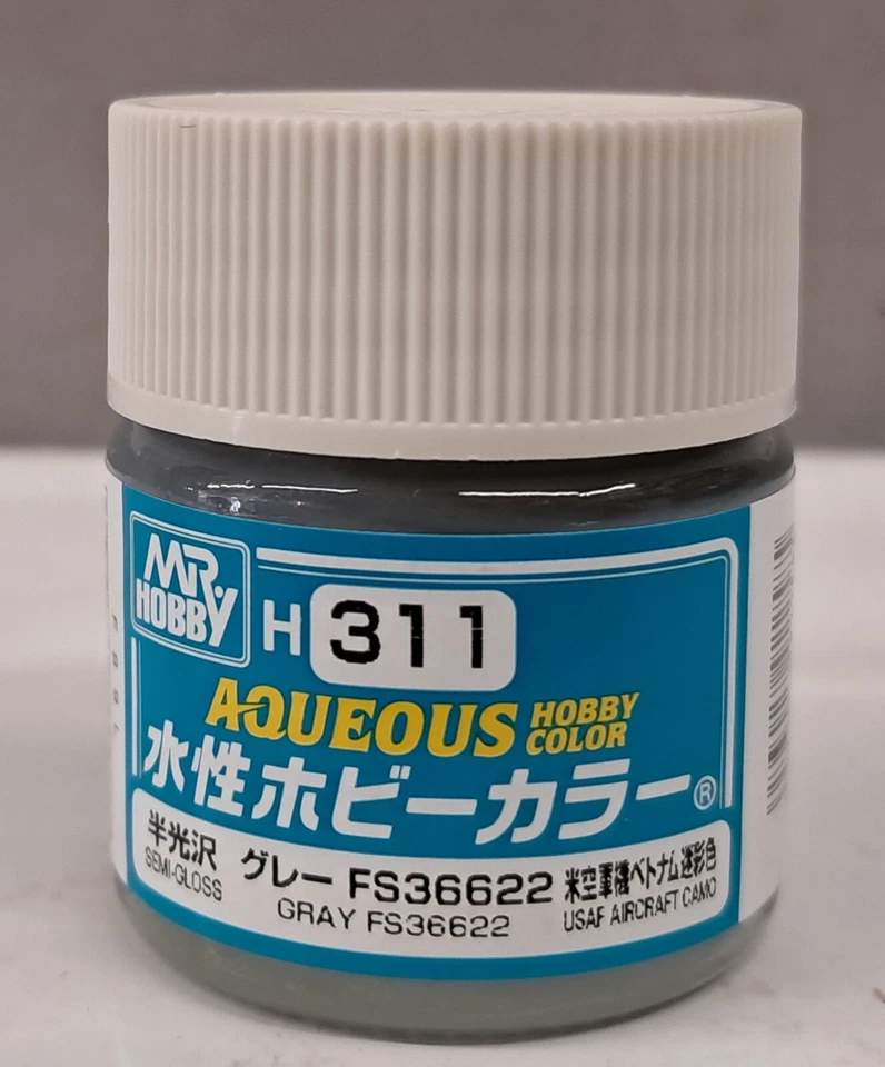 GUNZE SANGYO MR.HOBBY COLORE ACRILICO GREY FS36622 ml 10 H311