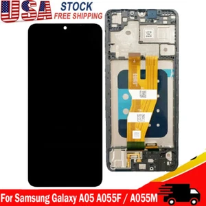 USA For Samsung Galaxy A05 SM-A055F SM-A055M LCD Display Digitizer Screen +Frame - Picture 1 of 6
