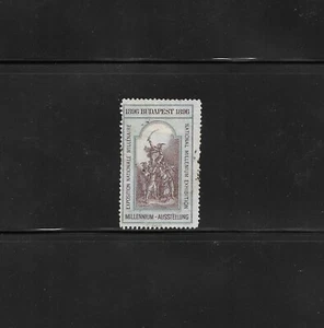 Hungary Stamps: Cinderellas (Fairs/Expositions); 1896 Magyar/Danube Millenium - Picture 1 of 2