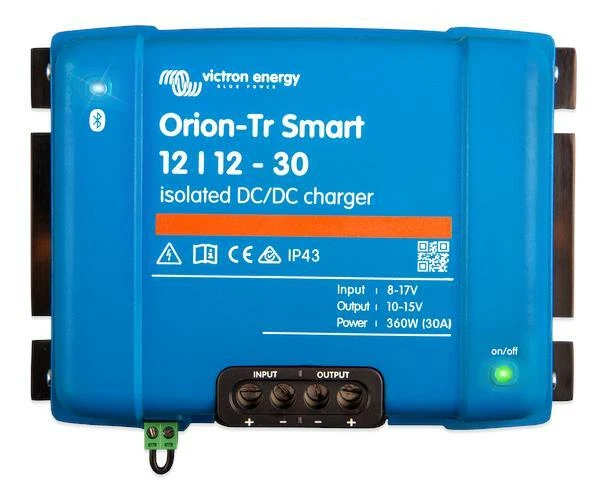 12 V Victron Energy Orion-Tr Smart 12/12-30A (360 W) isoliertes DC-DC-Ladegerät –