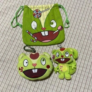 Happy Tree Friends Natty Mascot Drawstring Set Used Free Shipping From Japan - Picture 1 of 2