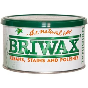 Briwax Mid Brown Furniture Wax Polish Cleans, Stains & Polishes, 16 Oz. - Picture 1 of 1