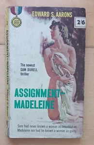 Assignment - Madeleine by Edward S. Aarons. - 1963 Gold Medal.  Pulp. - Imagen 1 de 1