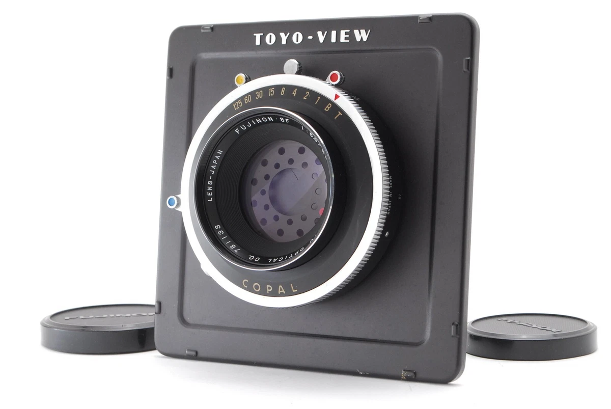 FUJI PHOTO OPTICAL FUJINON・W 250mm F6.3 Fuji Fujinon W 250mm f6.3 Large Format 4x5 Lens Copal Shutter [EXC+]