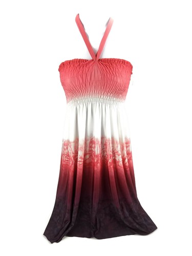 PALM ANGELS Abito alla moda Mei Na donna taglia unica rosso bianco blocco croptop elasticizzato