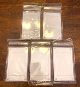 Max Protection Acrylic Card Display Case Lot of 5 - Pokemon, MTG, Yugioh + More! - Picture 1 of 2