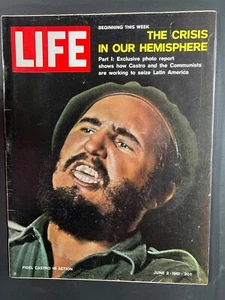 1972 LIFE Magazine ~ Fidel Castro ~ Cuba ~ No Label ~ Newsstand Copy ~ NICE! - Picture 1 of 2
