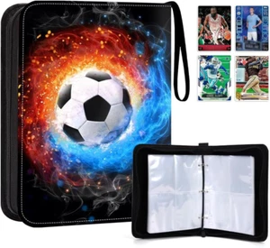 Raccoglitore per Carte Collezionabili Con 4 Tasche, 400 Tasche, Porta Carte Da C - Foto 1 di 12