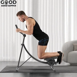 Fit Home Gym Core Workout Equipment Ab Machine Coaster Abdominal Crunch Trainer - Picture 1 of 20