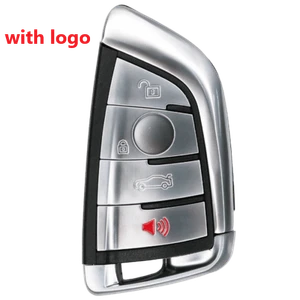Silver Smart Remote key Fob 4 Button 434Mhz for 2011-2017 BMW F Series CAS4+/FEM - Picture 1 of 4