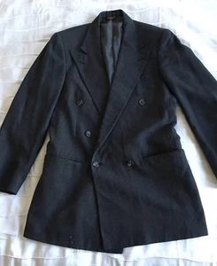 Men's Patrick James Sport Coat Blazer Jacket Mens 44L 44 L 100% Cashmere Plaid - Picture 1 of 5