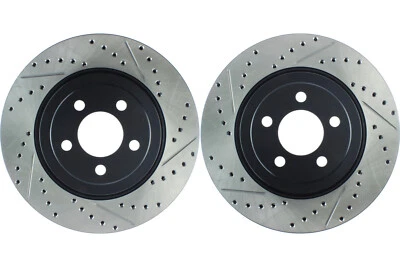 Par delantero de rotor de freno de disco Stoptech para Dodge Magnum 2005-2008 (43943) Foto 1 de 4