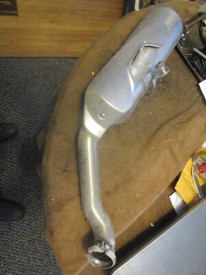 2017 KTM 690 Duke LC4  stock exhaust muffler 76005182000 heat shield - Image 1 of 4