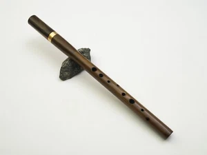 Sopilka Tenor In F #4 Walnut, Ukrainian Chromatic Handmade Flute Recorder, VIDEO - Picture 1 of 10