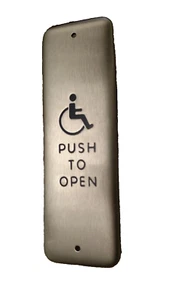 DRÜCKER PFOSTENSCHALTER LCN ADA PRODUCTS HANDICAP LOGO 8310-818T inv#130039 - Bild 1 von 2