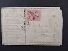Civil War: Shed's Corners, NY 1860s #65 Patriotic Cover, VERY FANCY STAR CANCEL
