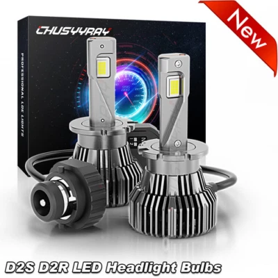 For Infiniti QX50 QX56 QX60 QX70 QX80 D2S LED Headlight Bulbs Conversion KIT - Image 1 of 4