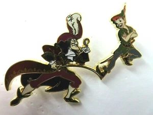 Disney Pin Fairytale Designer Heroes Villains Peter Pan & Hook LE 1000 #110674 - Picture 1 of 2