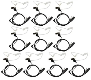 10 STCK. Erweiterte Nippel verdeckte Akustikrohr Bodyguard FBI Hörmuschel Headset Mi... - Bild 1 von 7