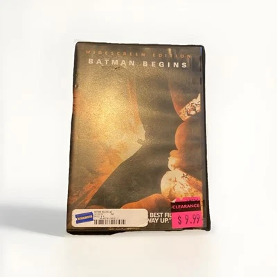 Batman Begins Widescreen DVD NEW SEALED Christian Bale Dark Knight Freeman Caine - Image 1 of 2