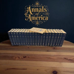 THE ANNALS OF AMERICA Book Set, Encyclopedia Britannica - Complete Volumes 1-21 - Picture 1 of 7