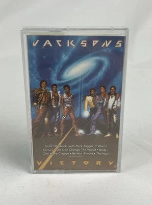 JACKSONS Vintage Cassette Tape Victory (1984) Michael Jackson Mick Jagger - Image 1 of 4