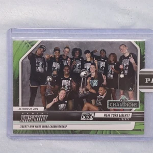 2024 Panini Instant New York Liberty #272 Win 1st Championship-Jungle Variant 3 - Picture 1 of 4
