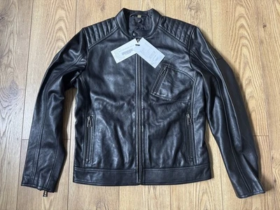 Brand New Belstaff V Racer 2.0 Black UK40/IT50/Large Leather Jacket - Image 1 of 4