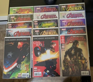 The Uncanny Avengers #1-19 + #1 Gamestop Variant 00171 Cover Marvel Comics - Picture 1 of 3