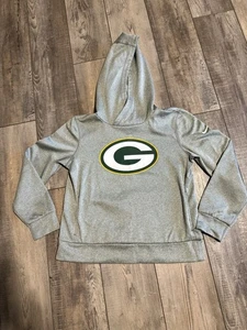 Green Bay Packers Nike Hoodie Adult Size Small Gray - Picture 1 of 5