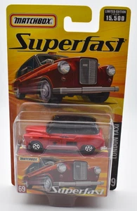Matchbox New Superfast #69 Austin London Taxi red. blister card. Limited 15500 - Picture 1 of 1