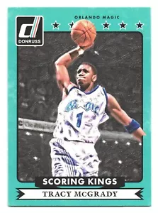 2014-15 Panini Donruss Basketball Orlando Magic Scoring Kings Tracy McGrady - Picture 1 of 2