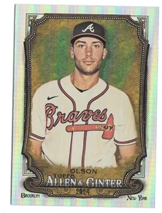 2024 Topps Allen & Ginter MATT OLSON Silver Portrait -ATLANTA BRAVES- #45 - Picture 1 of 1