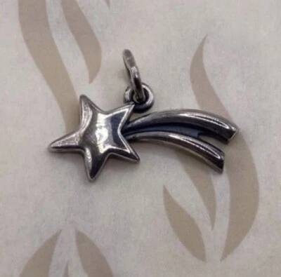 Retirado James Avery Nuevo Dije Pulsera Estrella Fugaz SIN CORTAR Foto 1 de 3