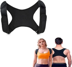 Corrector de postura para hombre, mujer enderezador de cuello superior posterior ajustable - Imagen 1 de 10