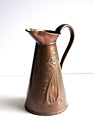 Art nouveau copper jug by J Sankey 2 pint size