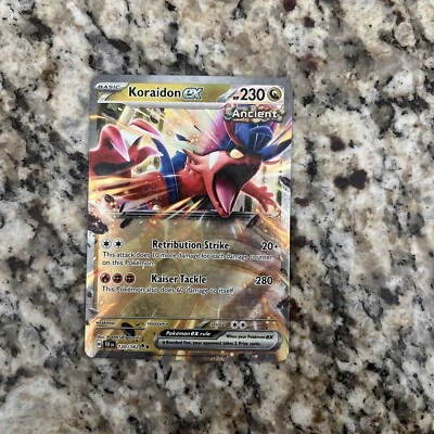 Koraidon ex 120/162 Sv05: Temporal Forces Holo - Image 1 of 2