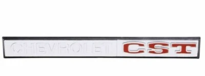 Trim Parts CST Glove Box Door Emblem 1969-1970 Chevy Pickup Trucks - Image 1 of 2