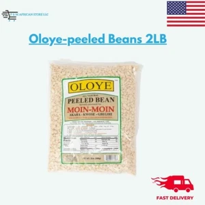 Oloye Moin-Moin All Natural Peeled Beans Pack Wholesale-2LB - Picture 1 of 2