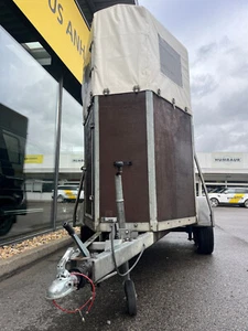 Böckmann Cavallo ABL Joker Pferdeanhänger Holz/Plane 1,3t Viehanhänger - Bild 1 von 7