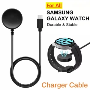Magnetic Wireless Charger Fast Charging Dock for Samsung Galaxy Watch 8 7 6 5 4 - Picture 1 of 18
