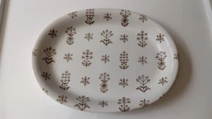 Arabia Finland~~Tapestry~~Brown~~ Oval Vegetable Bowl~~VGC~~4 - Picture 1 of 10