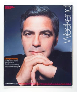 GEORGE CLOONEY WAR FRIDA KAHLO SYLVIA PLATH Guardian magazine 15 February 2003 - Picture 1 of 1