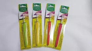 CLOVER AMOUR Crochet hooks, 2-15 mm, various sizes, bright colours - Picture 1 of 8