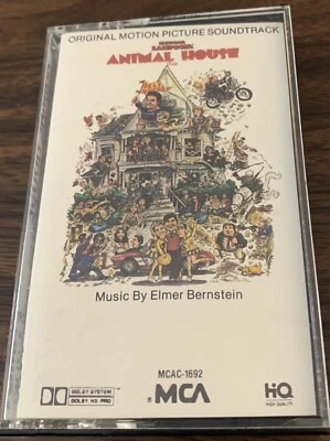 National Lampoons Animal House Soundtrack Cassette Various Artists Movie TESTED* - Image 1 of 4